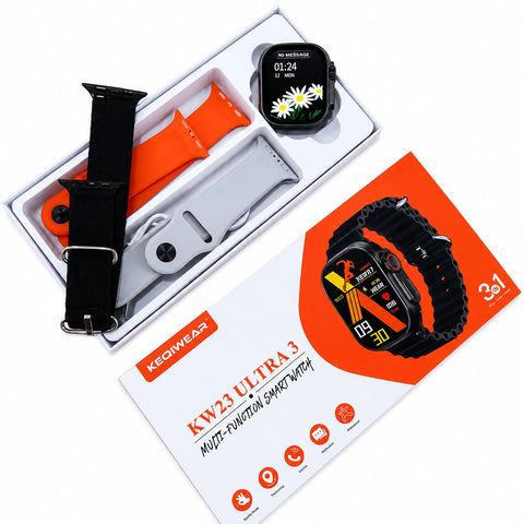KW23 Ultra 3 Multi-Function Smart Watch
