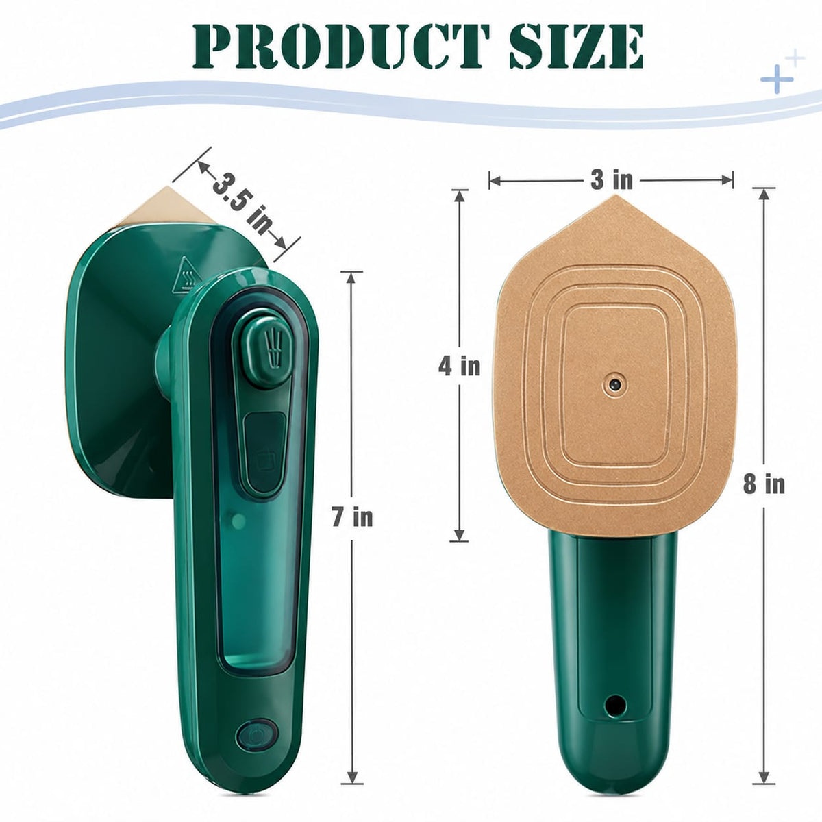 Portable Mini Steam Iron – Compact Travel Garment Iron