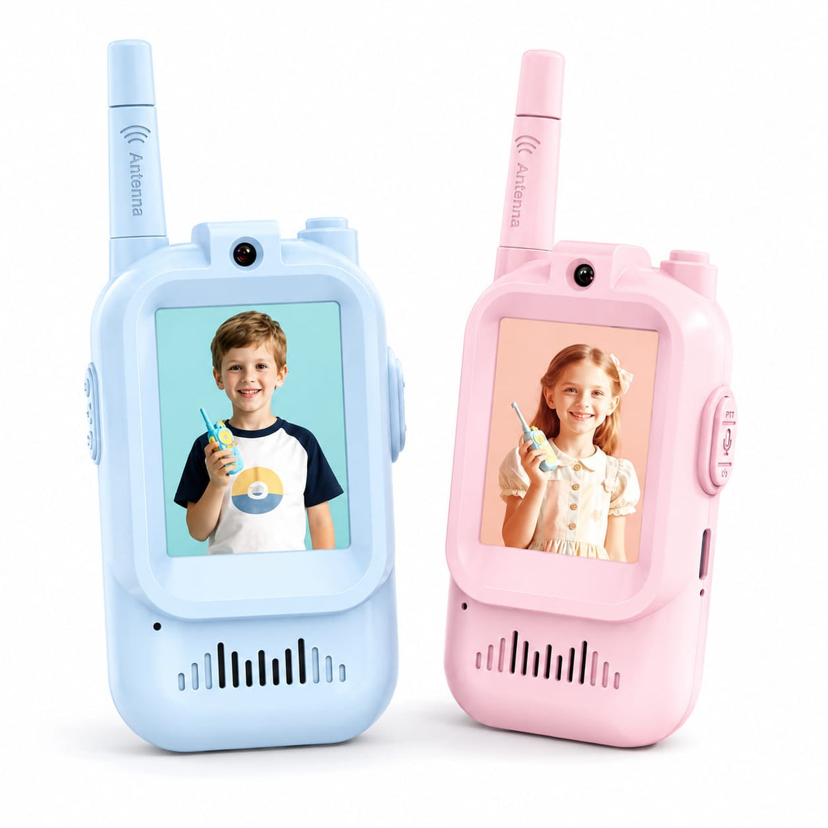 Kids HD Video Walkie Talkie Camera Set – Rechargeable 2-Way Communication Toy