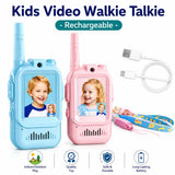 Kids HD Video Walkie Talkie Camera Set – Rechargeable 2-Way Communication Toy