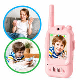 Kids HD Video Walkie Talkie Camera Set – Rechargeable 2-Way Communication Toy