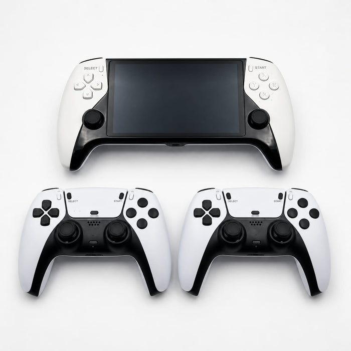 SF3500 Plus 5-Inch Handheld Game Console with Dual Controllers