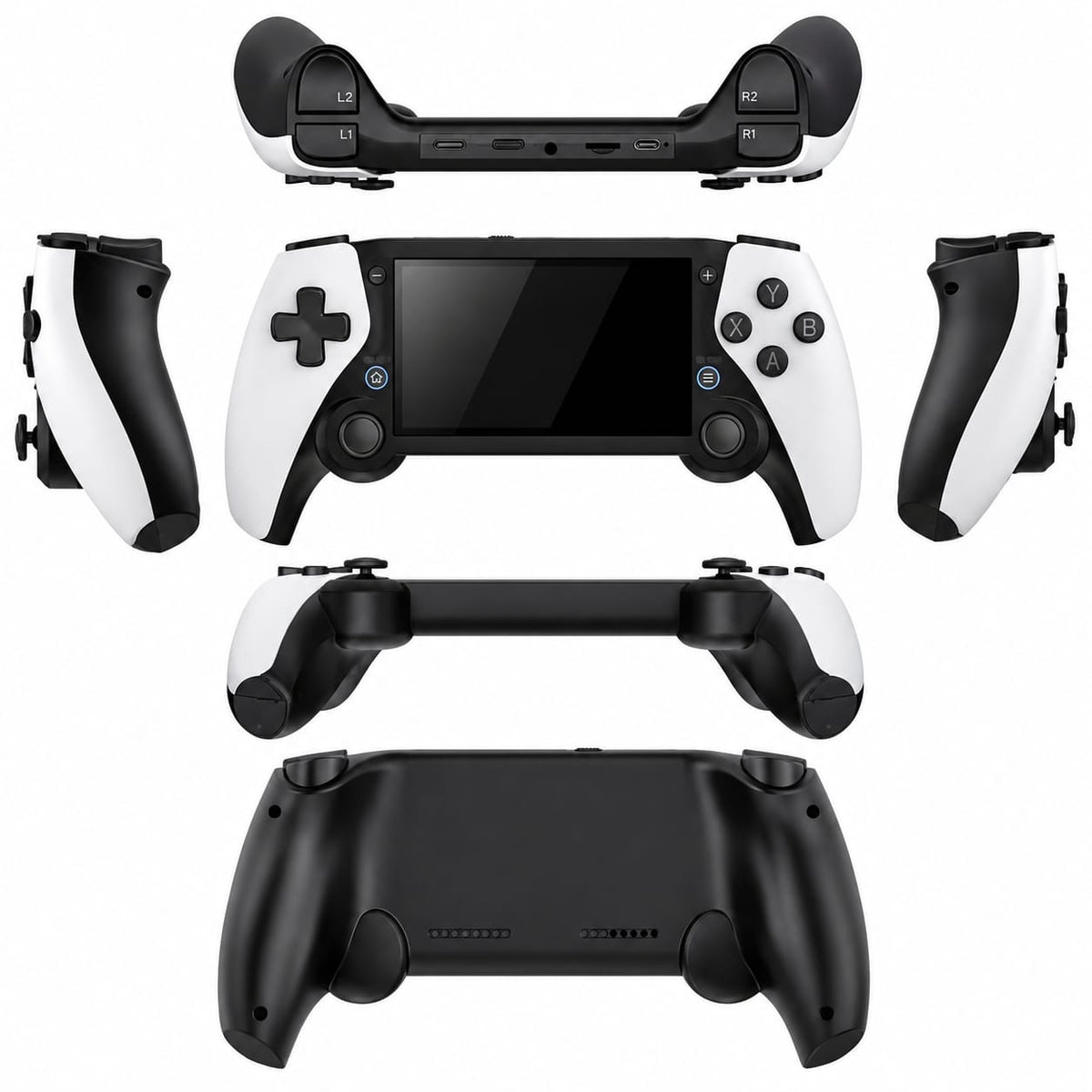 SF3500 Plus 5-Inch Handheld Game Console with Dual Controllers - use-case view