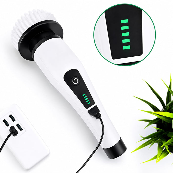 7-in-1 Electric Cleaning Brush – 25W Multi-Purpose Scrubber