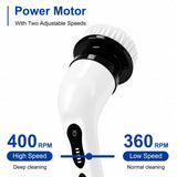 7-in-1 Electric Cleaning Brush – 25W Multi-Purpose Scrubber - detail view