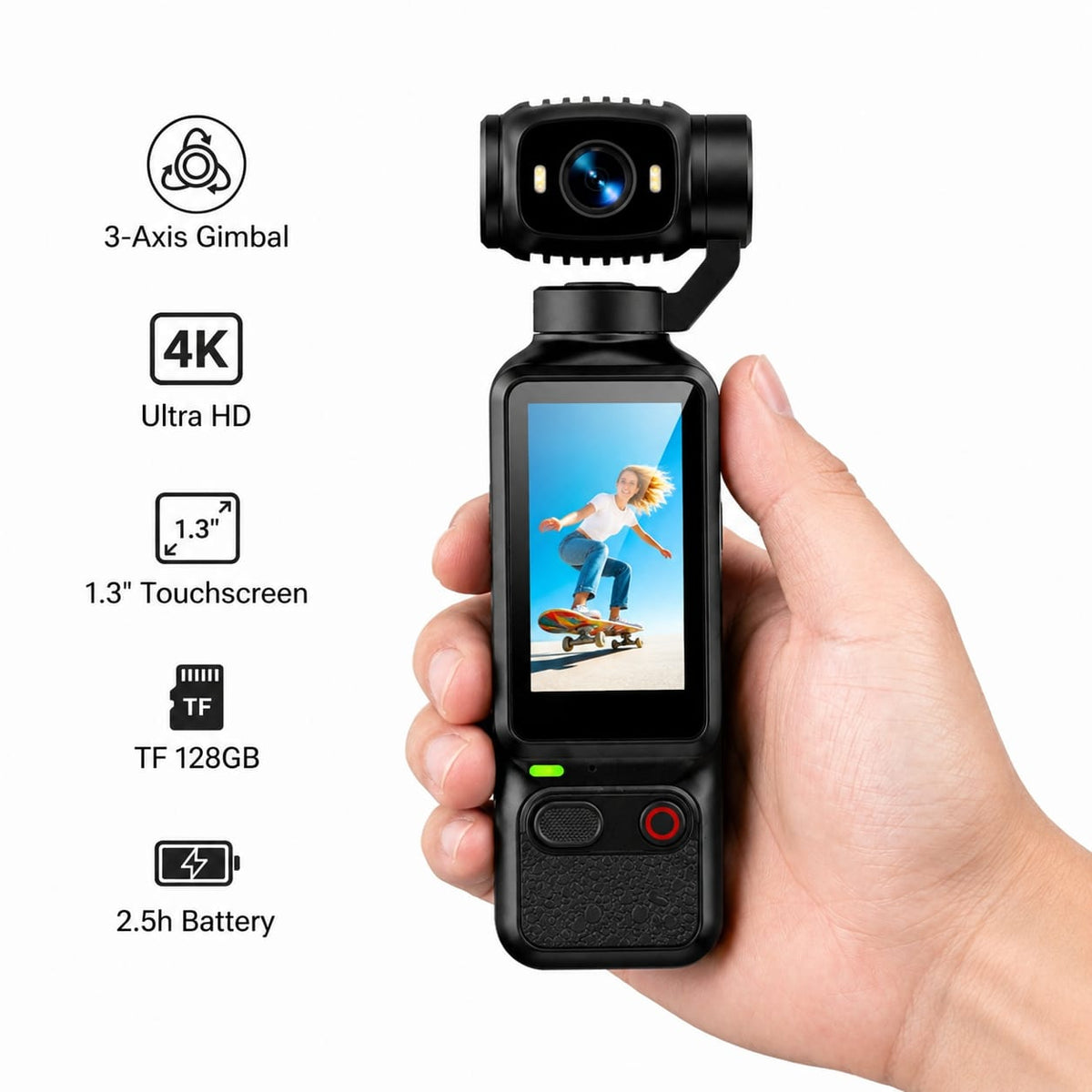 LK-032 180° Rotating Digital Camera - use-case view