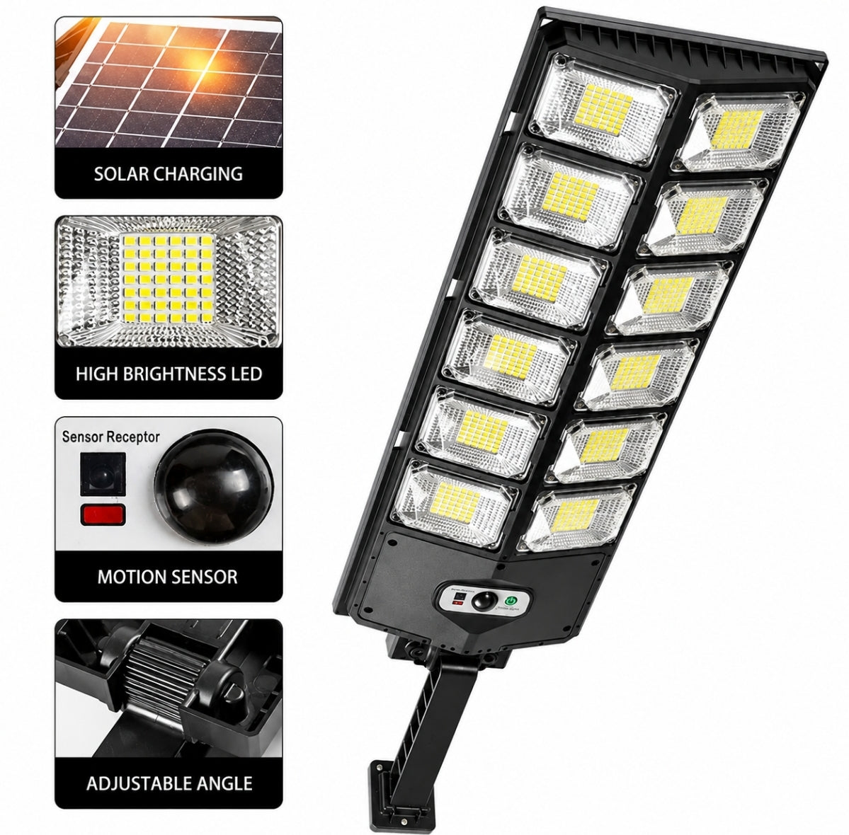 Solar Induction LED Street Lamp with Remote Control