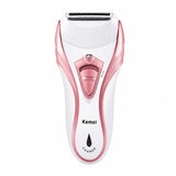 Kemei KM-3010 3-in-1 Rechargeable Lady Electric Epilator