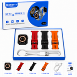 MOREFIT MF83 Series 11 Smart Watch – 3+1 Multi-Function Watch - detail view