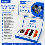 MOREFIT MF83 Series 11 Smart Watch – 3+1 Multi-Function Watch - use-case view