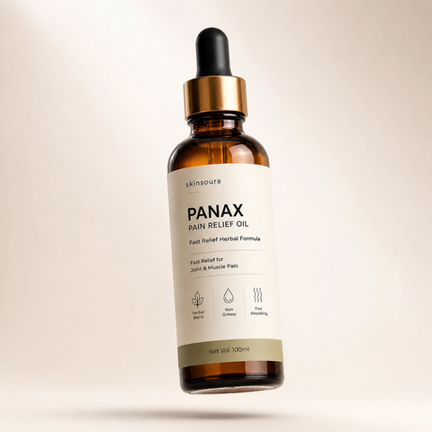 Skinsoura PANAX Pain Relief Oil – Herbal Formula 100ml