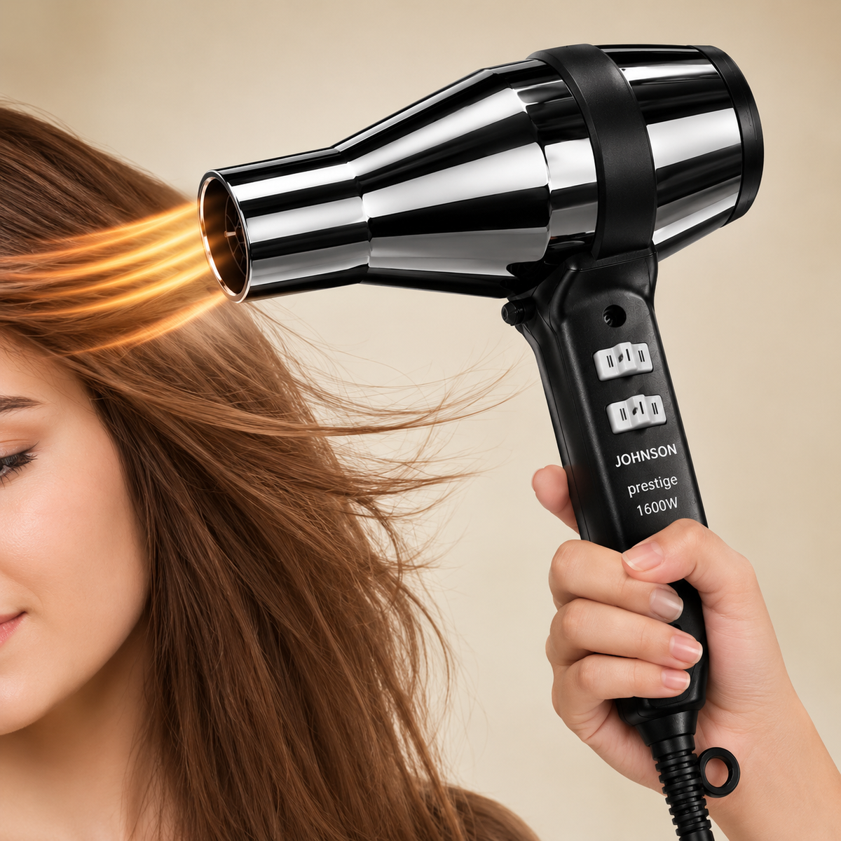 Johnson Prestige 1600W Professional Hair Dryer