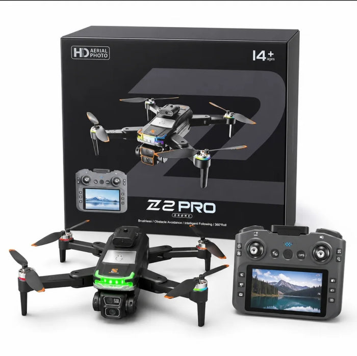 Z2 Pro Brushless HD Dual Camera Drone with Optical Flow Positioning