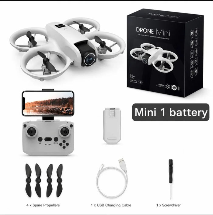 Mini 4K Dual Camera Smart Drone with Obstacle Avoidance