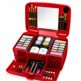 Luxury All-in-One Kids Makeup Kit with Portable Vanity Case & Mirror