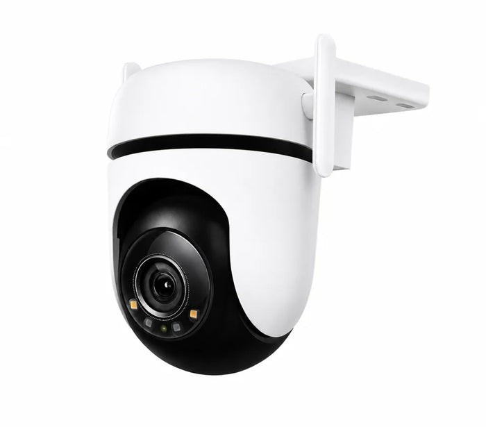 2K Outdoor Pan & Tilt Smart WiFi Security Camera with Color Night Vision