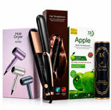 Ladies Styling Beauty Bundle – 4 in 1 Hair Care & Beauty Combo