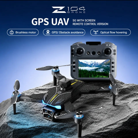 Z104 8K GPS Smart Drone with Dual Camera, Optical Flow Hover & Obstacle Avoidance