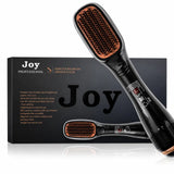 2-in-1 Professional Hot Air Hair Straightening Brush & Dryer