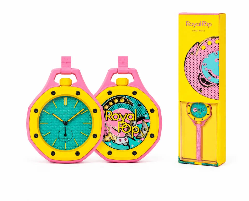 Royal Pop Colorful Silicone Pocket Watch