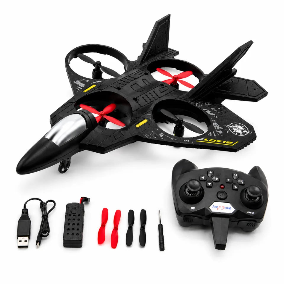 L0712 Fighter Jet RC Drone with Remote Controller