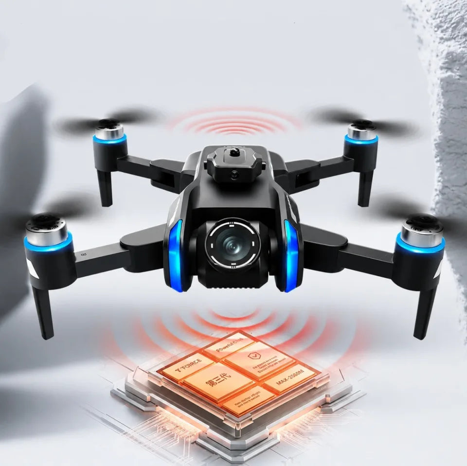 XT808 GPS Foldable Drone with HD Camera & Screen Remote Controller