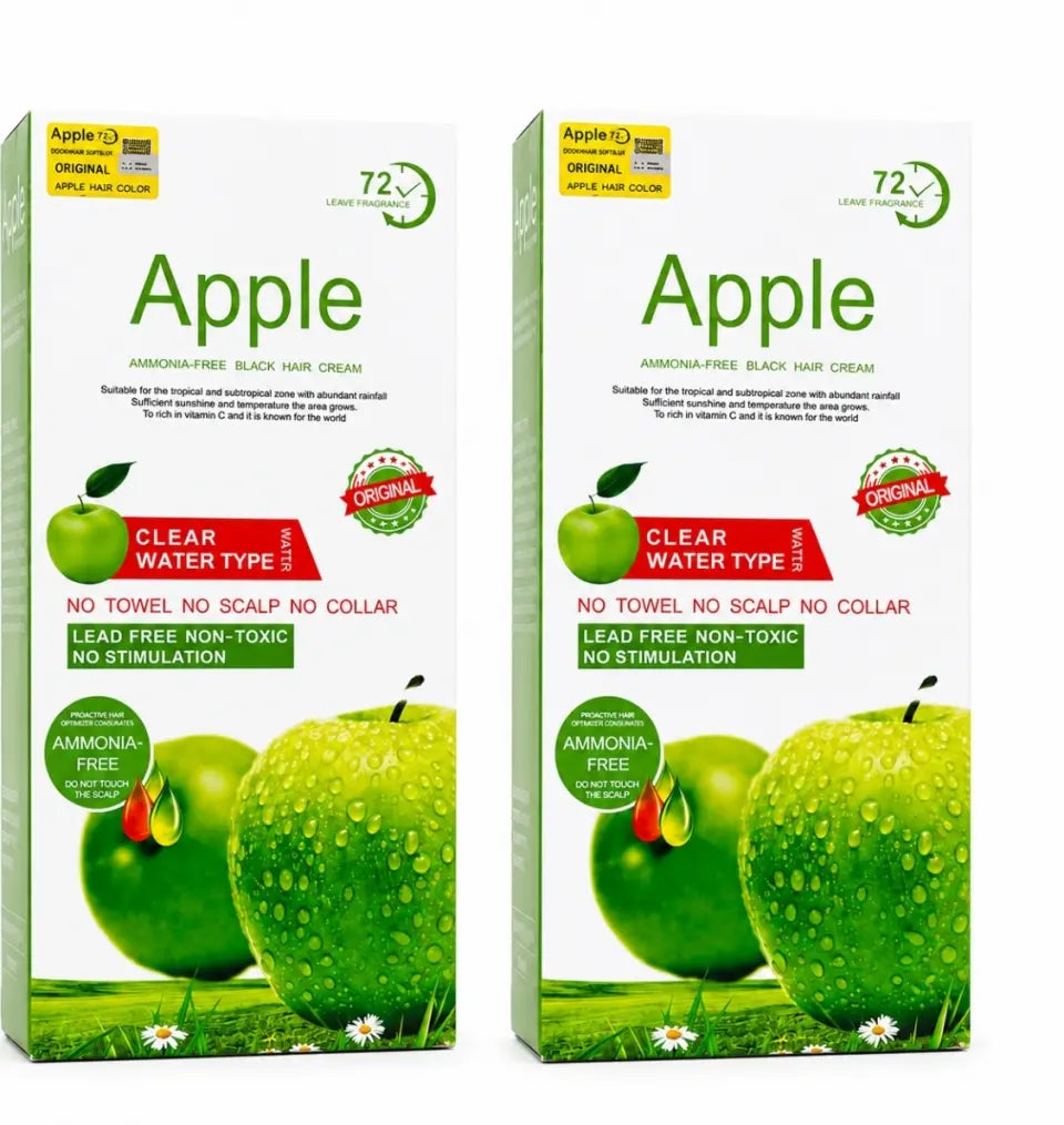 Apple Hair Color Premium Grooming Combo – 4 Piece Value Pack