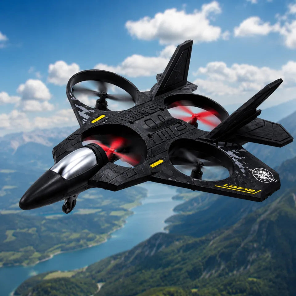 L0712 Fighter Jet RC Drone with Remote Controller