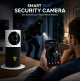 Smart WiFi Home Security Camera with HD Live View & Motion Detection