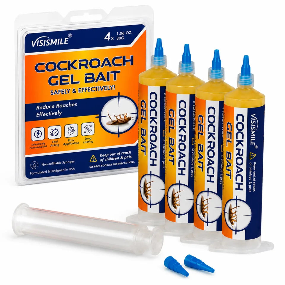 Visismile Cockroach Gel Bait – 4 Tubes × 30g