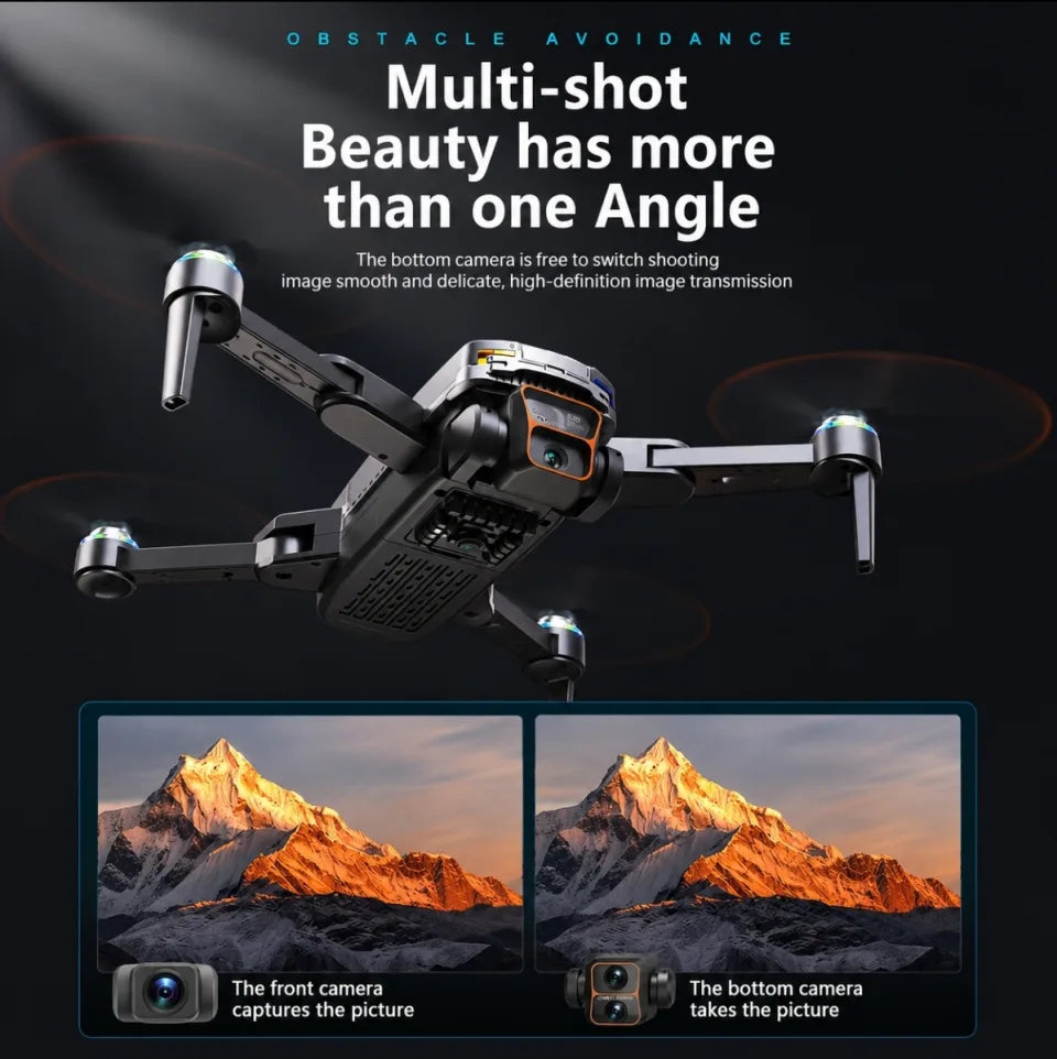 Z2 Pro Brushless HD Dual Camera Drone with Optical Flow Positioning