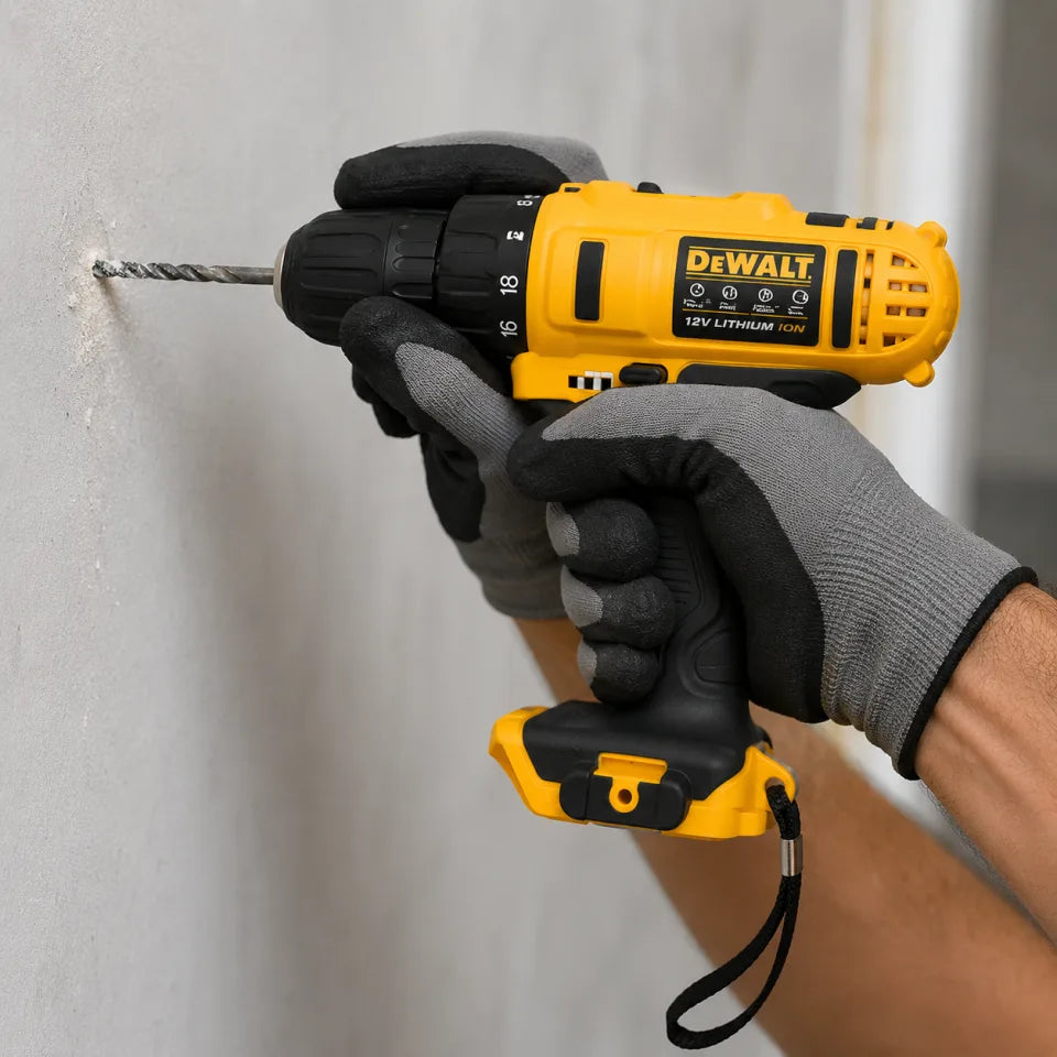 DEWALT 12V Cordless Drill Driver Kit with 2 Batteries