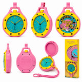 Royal Pop Colorful Silicone Pocket Watch