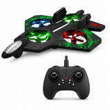 3-in-1 RC Stunt Car, Fighter Jet Drone & Mini Rechargeable Power Bank Fan Combo