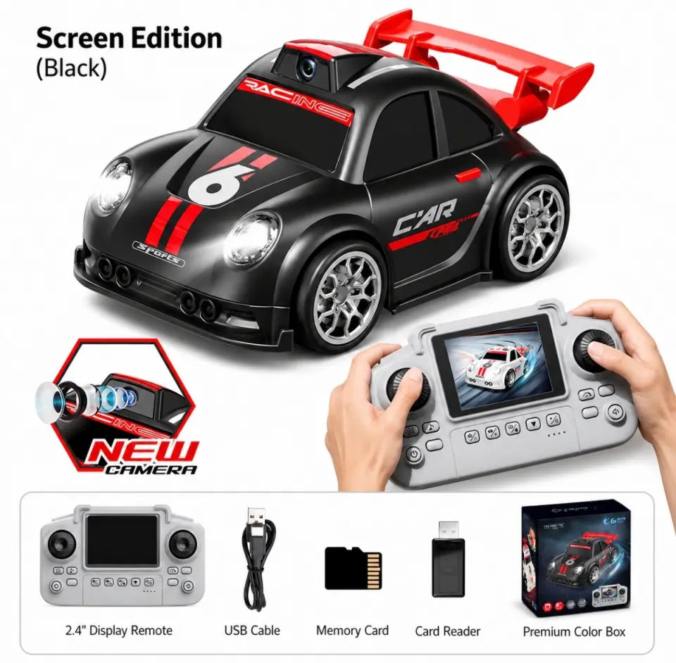 2.4GHz RC Mini Follow & Escape Mode Drift Car With Camera
