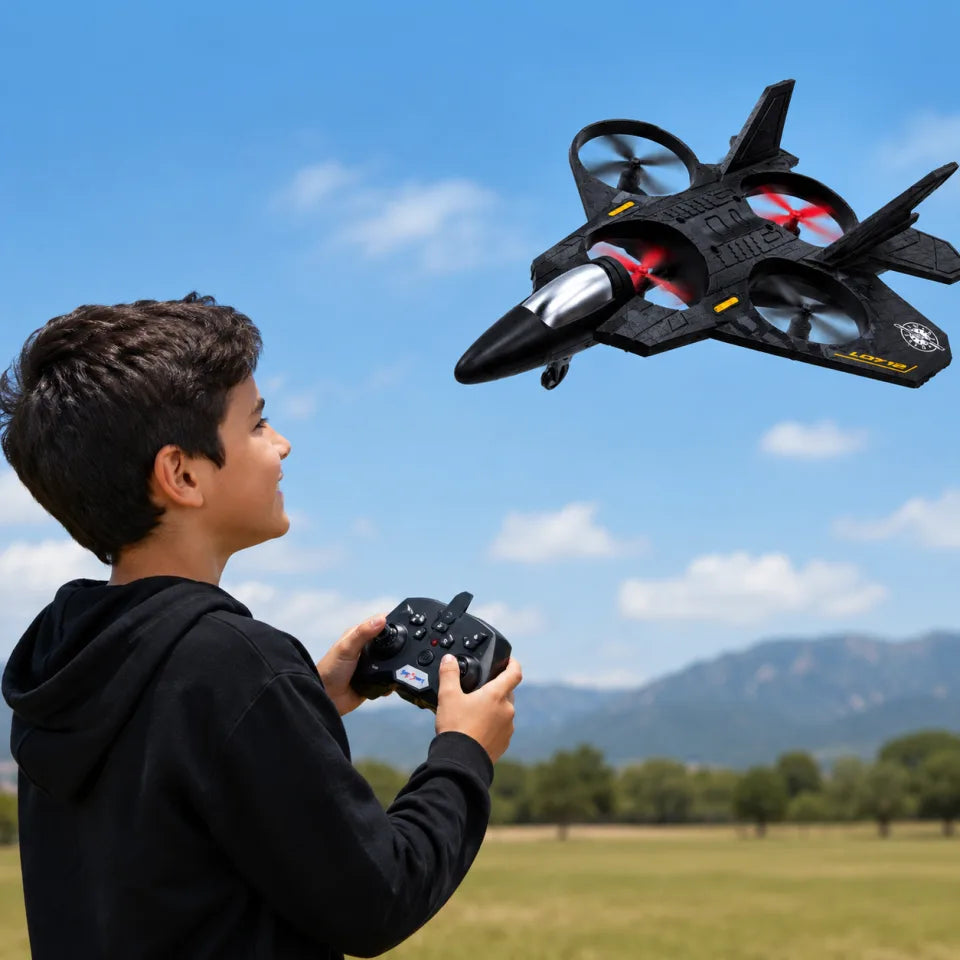 L0712 Fighter Jet RC Drone with Remote Controller