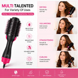 4-in-1 One Step Hot Air Brush Hair Dryer & Styler