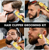 Silvers Criest 4-in-1 Professional Men's Grooming Kit (SC-401)