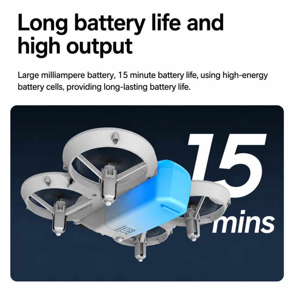 Mini 4K Dual Camera Smart Drone with Obstacle Avoidance