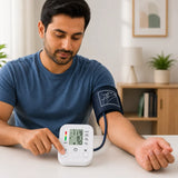 Automatic Digital Upper Arm Blood Pressure Monitor with LCD Display