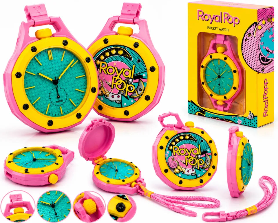 Royal Pop Colorful Silicone Pocket Watch